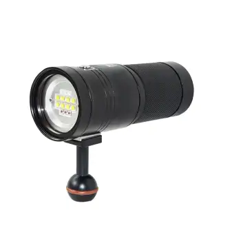Supe Pv52t Dive Light Noir 3000 Lumens