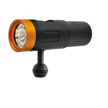 Supe Pv53 Dive Light Orange 5000 Lumens