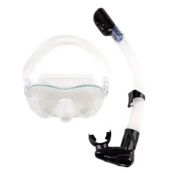 Abysstar Bright Snorkeling Set Clair,Noir
