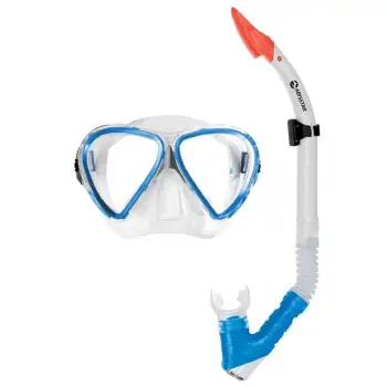 Abysstar Coral Snorkeling Set Bleu