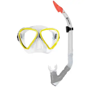 Abysstar Coral Snorkeling Set Jaune
