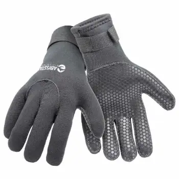 Abysstar Logo Gloves 3 Mm Gris L