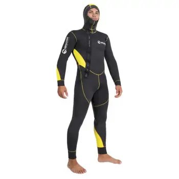 Combinaisons et compléments - Combinaisons de plongée Abysstar Pacific Color Mono 5 Mm Diving Wetsuit Noir M Homme