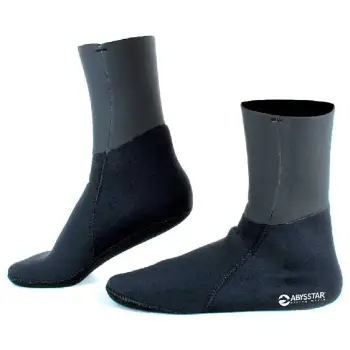 Abysstar Smooth Skin Booties 5 Mm Bleu EU 42-43