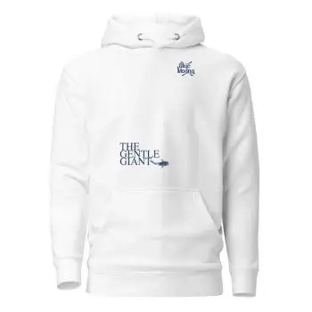 Blue Moana Whale Shark Hoodie  M