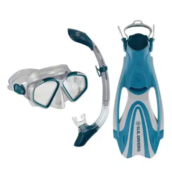 U.s. Divers Cozumel Snorkeling Set Bleu EU 40-44