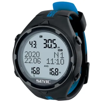 Seacsub Action Hr One Size Black / Blue