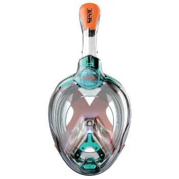Seacsub Granfacial Unica Junior Med Mask Clamshell Bleu 6+ Years