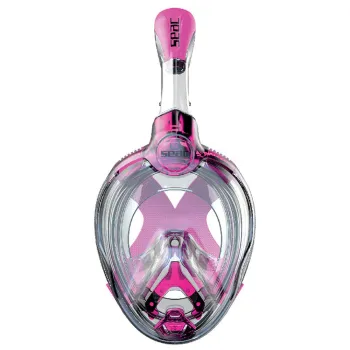 Seacsub Granfacial Unica Junior Med Mask Clamshell Rose 6+ Years