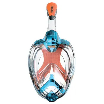 Seacsub Granfacial Unica Med Mask Clamshell Bleu S-M
