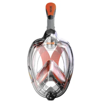Seacsub Granfacial Unica Med Mask Clamshell Noir L-XL