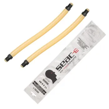 Seacsub Latex Slings 16 Mm Jaune 18 cm