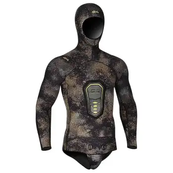 C4 Camoskin 5 Mm Spearfishing Jacket Gris 3XL Homme