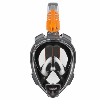 Ocean Reef Aria Qr+ Snorkeling Mask Noir M-L