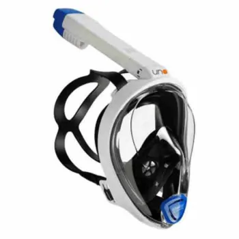 Ocean Reef Uno Full Face Snorkeling Mask Argenté S-M