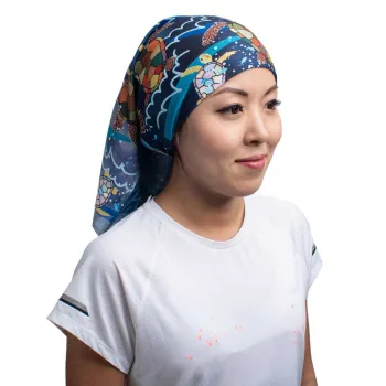 Oceanarium Turtle Bandana Bleu