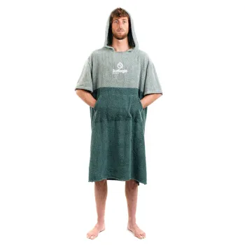 Surflogic Logo Poncho Vert