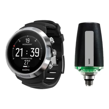 Suunto D5 With Tank Pod And Case One Size Black