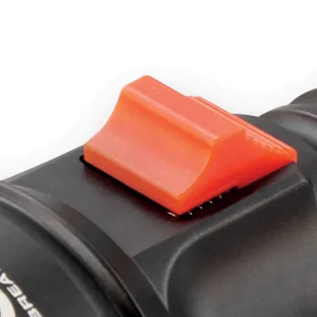 Omer Shiny Ii/eyelight Ii/stardust Xl Rubber Push Button Orange,Noir