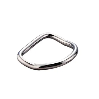 Tecnomar Inox 50 Mm Curved Rings 6 Units