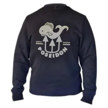 Poseidon Fish Sweatshirt Noir M Homme