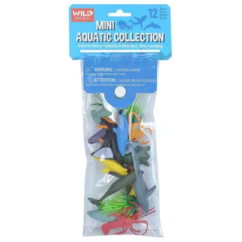 Wild Republic Mini Ocean Aquatic Collection Figure Multicolore