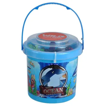 Wild Republic Ocean Mini Bucket Set Bleu