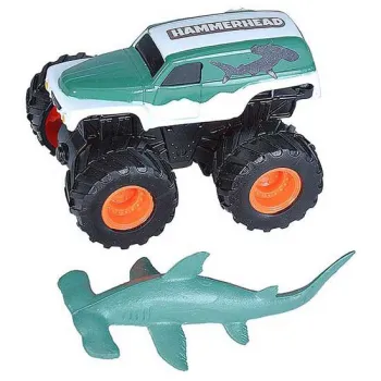 Wild Republic Truck And Hammerhead Shark Adventure Mini Multicolore
