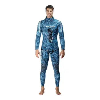 Salvimar Krypsis Ocean101 3 Mm Spearfishing Wetsuit Refurbished Bleu 2XL Homme