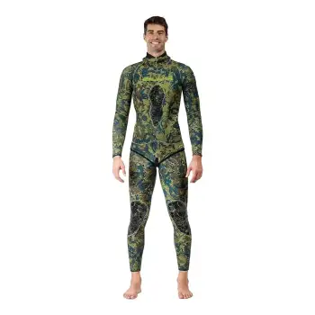 Salvimar N.a.t101 Camu 5.5 Mm Spearfishing Wetsuit Refurbished Vert XL Homme