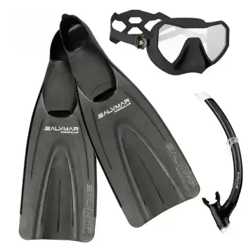Salvimar Neo Anti Fog Noblis Tris Snorkeling Set Noir EU 36-37