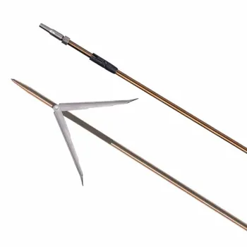 Salvimar Shaft Air Tahitian 174ph Vuoto Kit45 Doppia Aletta 7 Mm Argenté 97 cm