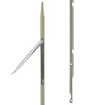 Salvimar Tahitian Shaft One Barb 6.5 Mm Argenté 125 cm