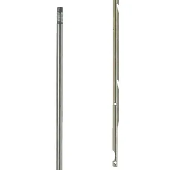 Salvimar Tahitian Shaft With Screw Point M7x1 6.5 Mm Argenté 82 cm