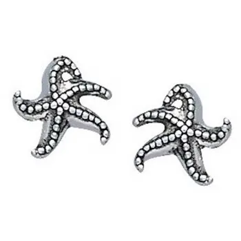 Scuba Gifts Small Starfish Earrings Argenté