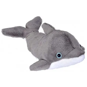 Scuba Gifts Dolphin Pocket Soft Toy Gris