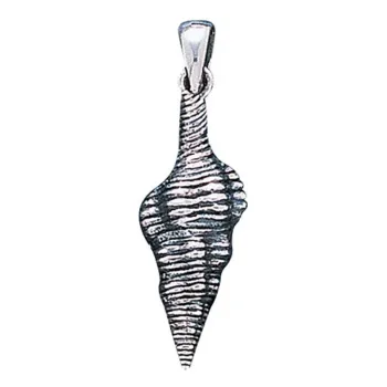Scuba Gifts Sp010 Shell Pendant Argenté