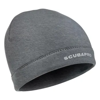 Scubapro Neoprene 2 Mm Beanie Gris S-M
