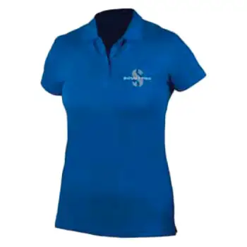 Scubapro Sea Short Sleeve Polo Bleu XS Femme