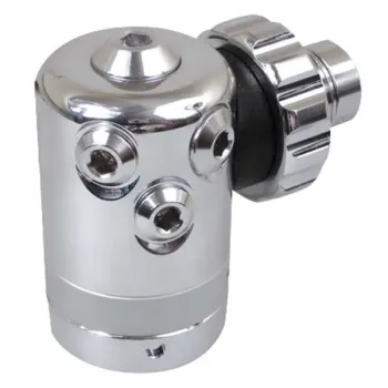 Apeks Ds4 Nitrox Din 1st Stage Regulator Argenté