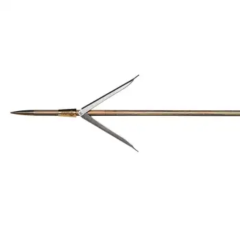 Sigalsub Tahitian Hrc Cone Double Flopper Spearshaft 7.25 Mm Doré 160 cm