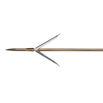 Sigalsub Tahitian Hrc Cone Double Flopper Spearshaft 8.75 Mm Doré 160 cm
