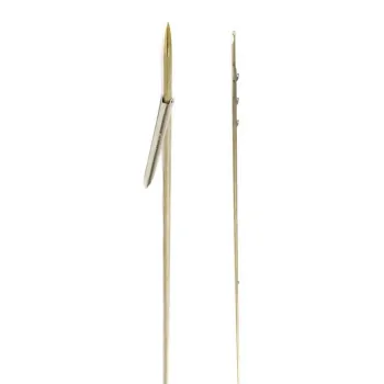 Sigalsub Tahitian Shaft Hrc With Shark Fins Single Barb 8 Mm Doré 150 cm