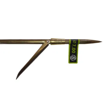 Sigalsub Hrc Tahitian With Cone Single Flopper Spearshaft 7.00 Mm Argenté 105 cm