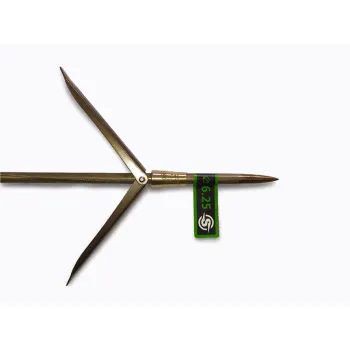 Sigalsub Hrc Tahitian With Cone Double Flopper Spearshaft 6.25 Mm Doré 160 cm
