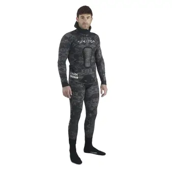 Spetton 7 Mm Spearfishing Wetsuit Refurbished Noir L Homme