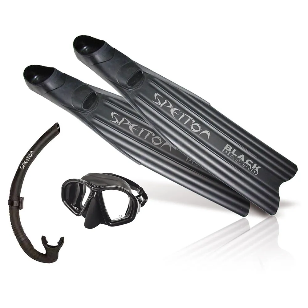 Spetton Black Diamond Spearfishing Set Noir EU 47-48