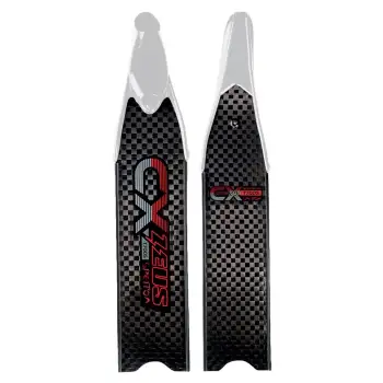 Spetton Cx Zeus Carbon Spearfishing Fins Refurbished Noir EU 36-37