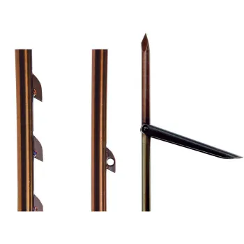 Spetton Hunt Blackout Shaft 7.5 Mm Doré 160 cm