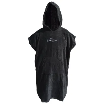 Spetton Team Microfiber Triple Terry Poncho Noir